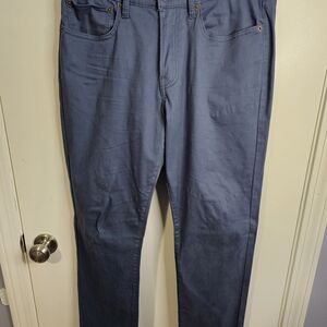 Lucky Brand Blue Straight Pants 33x32